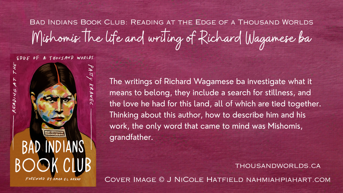 Mishomis: the writing of Richard Wagamese-ba